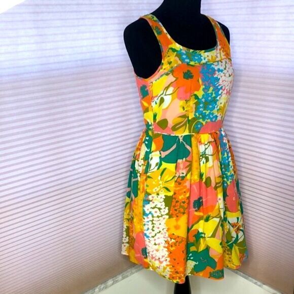 Tori Richard Honolulu Sleeveless Sun Dress Pink - Picture 3 of 11